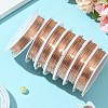 Round Copper Jewelry Wire CWIR-S002-0.8mm-03-6