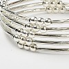 Memory Wire Bracelets BJEW-JB00251-2