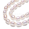 Natural Cultured Freshwater Pearl Beads Strands PEAR-N012-04G-3