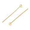 Brass Ball Head Pins KK-N254-49B-G-2