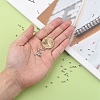 Plating Plastic Acrylic Round Beads PACR-L003-3mm-S-5