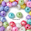 Opaque Acrylic Beads MACR-YW0003-55A-3