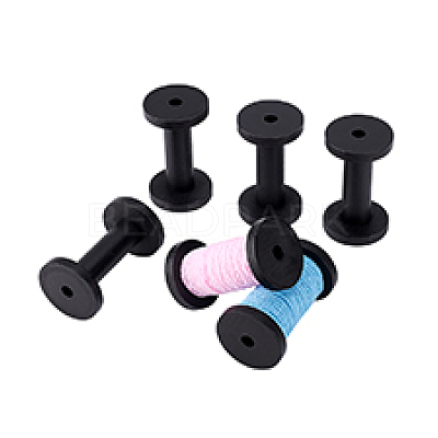 Wooden Bobbins FIND-WH0148-472C-1