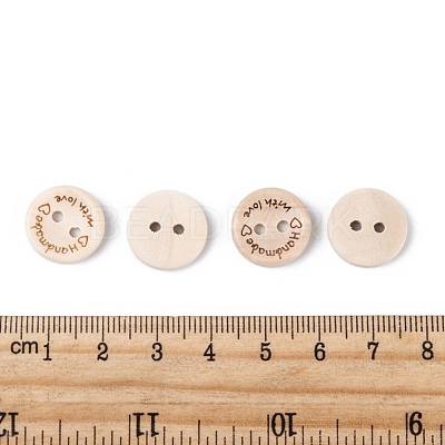 Wooden Buttons BUTT-K007-08A-1