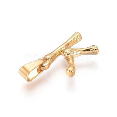 304 Stainless Steel Pendants X-STAS-F235-01G-K-1
