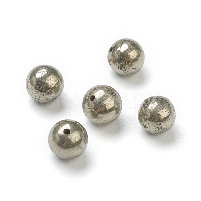 Natural Pyrite Beads G-H267-03C-1
