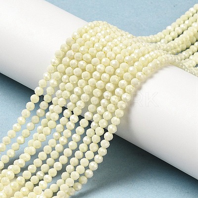 Cubic Zirconia Bead Strands ZIRC-P109-02A-M-1