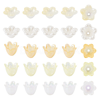 Acrylic Bead Caps OACR-TA0014-45D-1