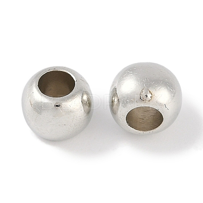 CCB Plastic Round Beads ALUM-U001-07B-06-1