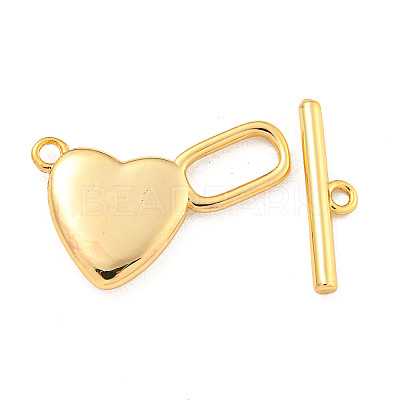 Brass Toggle Clasps KK-A223-21G-1