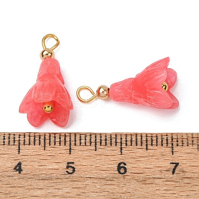 Dyed Synthetic Coral Pendants GG-CBAC295-03G-01-1