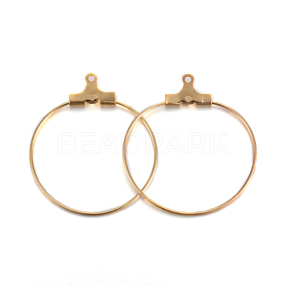 304 Stainless Steel Pendants STAS-F191-09G-B-1