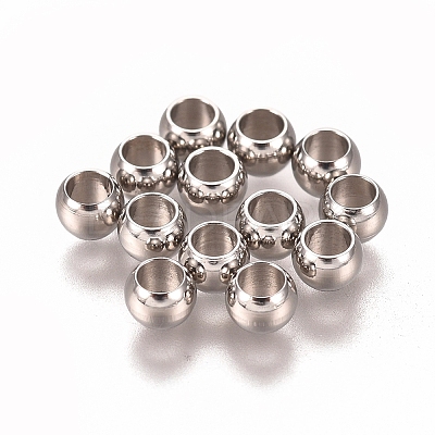 316 Surgical Stainless Steel Crimp Beads STAS-F117-03P-C-1