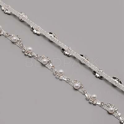 Handmad Iron Mesh Chains AJEW-WH0258-103-1