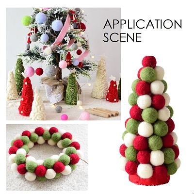 Wool Felt Balls AJEW-P081-A10-1
