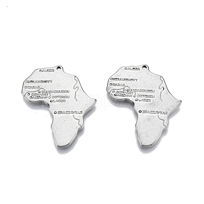 Non-Tarnish 304 Stainless Steel Pendants STAS-N099-40-1
