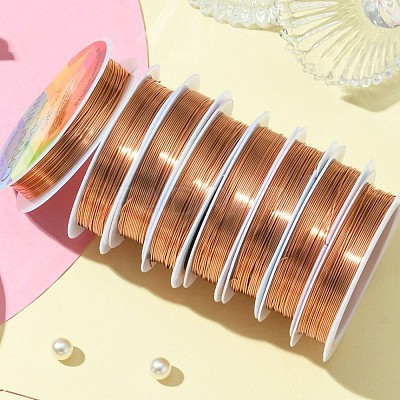 Copper Jewelry Wire CWIR-CW0.6mm-14-1