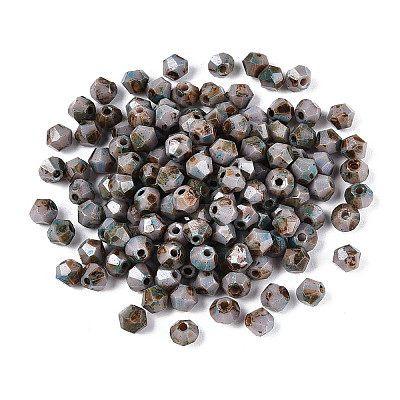 Picasso Glass Seed Beads SEED-N011-02J-1