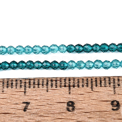 Transparent Glass Beads Strands GLAA-N074-01A-11-1