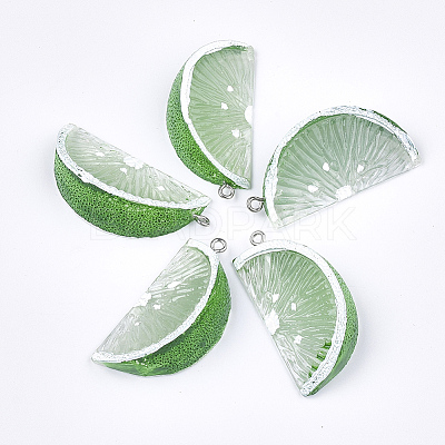 Resin Pendants LS-X-RESI-T028-56A-1