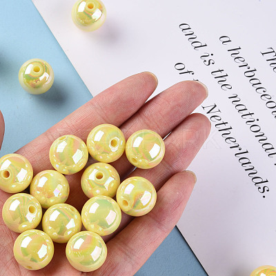 Opaque Acrylic Beads MACR-S370-D16mm-A10-1