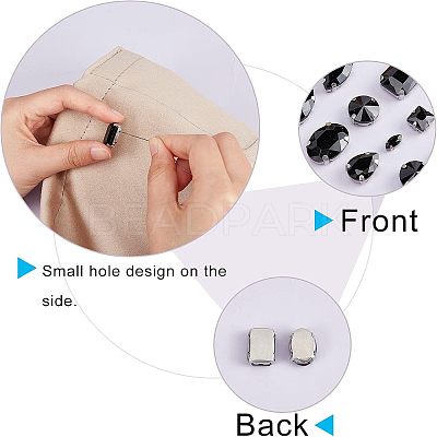 Sew on Rhinestone RGLA-CA0001-02P-B-1