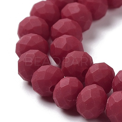Glass Beads Strands EGLA-A034-P4mm-MD02-1