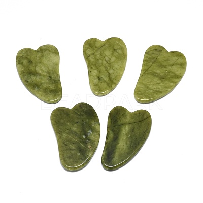 Natural Chinese Jade Gua Sha Boards G-H268-C01-A-1