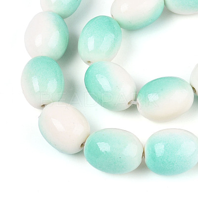 Spray Painted Synthetic Turquoise Beads Strands TURQ-T004-15A-1