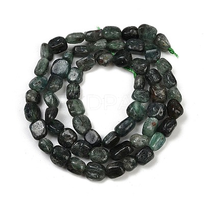 Natural Green Quartz Beads Strands G-Q060-D13-1