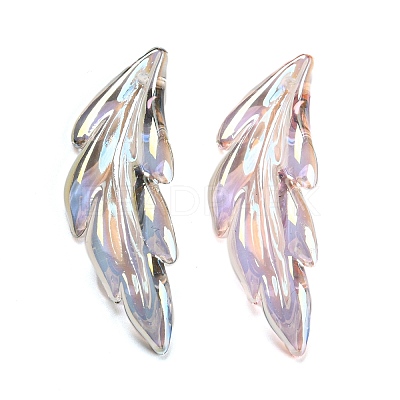 Transparent Acrylic Pendants MACR-K353-03-1