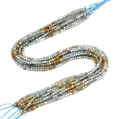 Natural Mixed Gemstone Beads Strands G-D080-A01-02-22-1