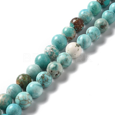 Natural Magnesite Beads Strands G-L555-02C-02-1