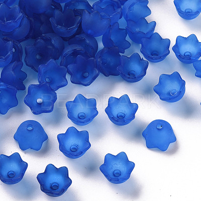 Transparent Acrylic Beads Caps PL543-10-1