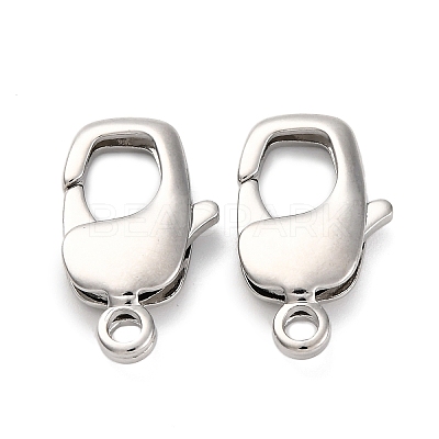 Brass Lobster Claw Clasps KK-H513-01B-P-1