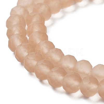 Transparent Glass Beads Strands LS-EGLA-A034-T6mm-MD20-1