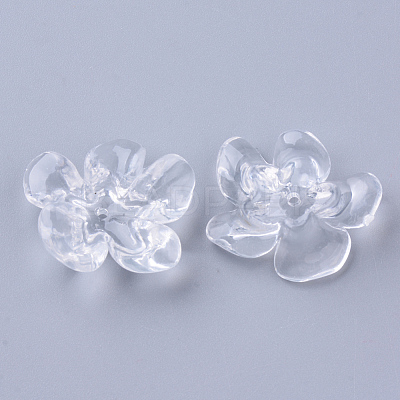 Transparent Acrylic Beads TACR-N006-01A-1