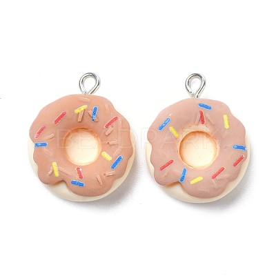 Resin Pendants X-RESI-G026-07-1