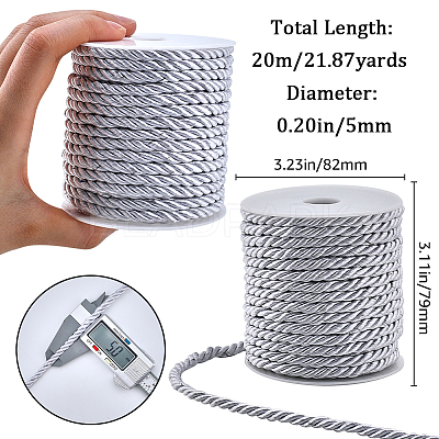 20M 3-Ply Polyester Twisted Cord OCOR-GF0003-69D-1