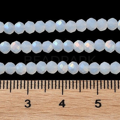 Imitation Jade Glass Beads Strands X1-EGLA-A034-J3mm-MB06-1