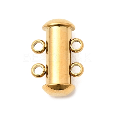 304 Stainless Steel Slide Lock Clasps STAS-F350-05A-G-1