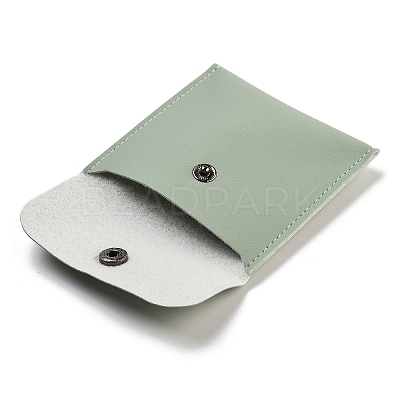 PU Imitation Leather Jewelry Storage Bags ABAG-A009-03A-01-1