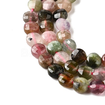 Natural Multicolor Tourmaline Beads Strands G-C179-A4mm-01-1