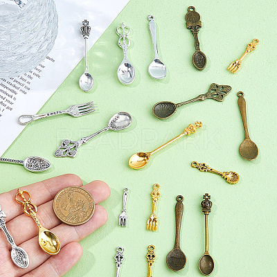 36pcs 18 styles Alloy Pendants FIND-DC0005-94-1