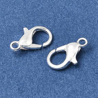 Brass Lobster Claw Clasps KK-CBA1A60-16S-1