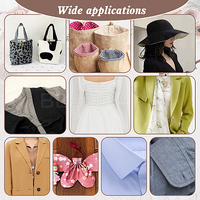 Polyester Shaper Insert for Clothing AJEW-WH0661-28A-1