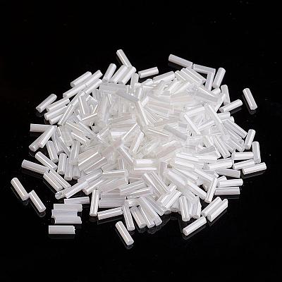 Glass Bugle Beads SEED-E001-6mm-121#-1