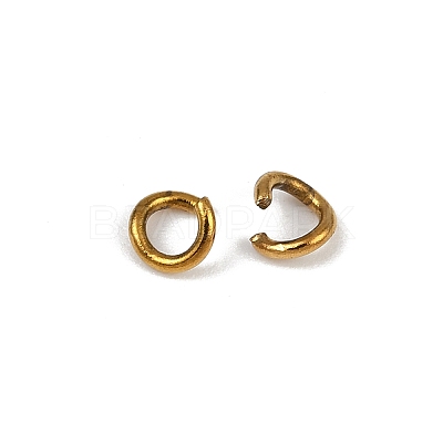 304 Stainless Steel Open Jump Rings STAS-Z137-01G-01-1