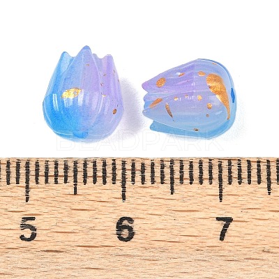 Opaque Acrylic Beads OACR-G054-04B-1