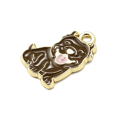 Zinc Alloy Enamel Pendants FIND-Z080-01G-07-1